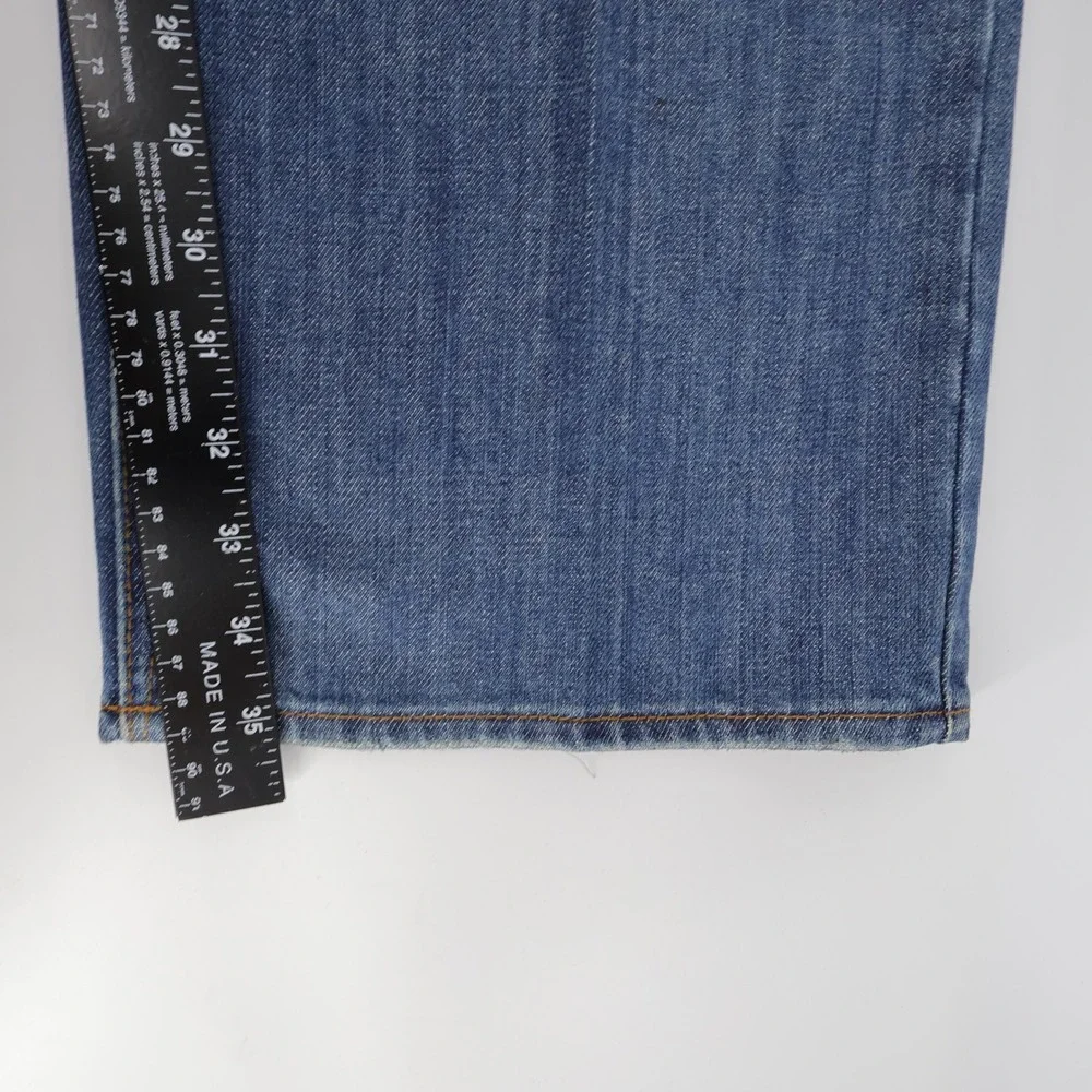 Lucky Brand 181 Relaxed Straight Jeans Blue Mens 38x35